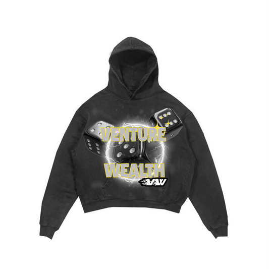 Yellow Dice Logo Hoodie